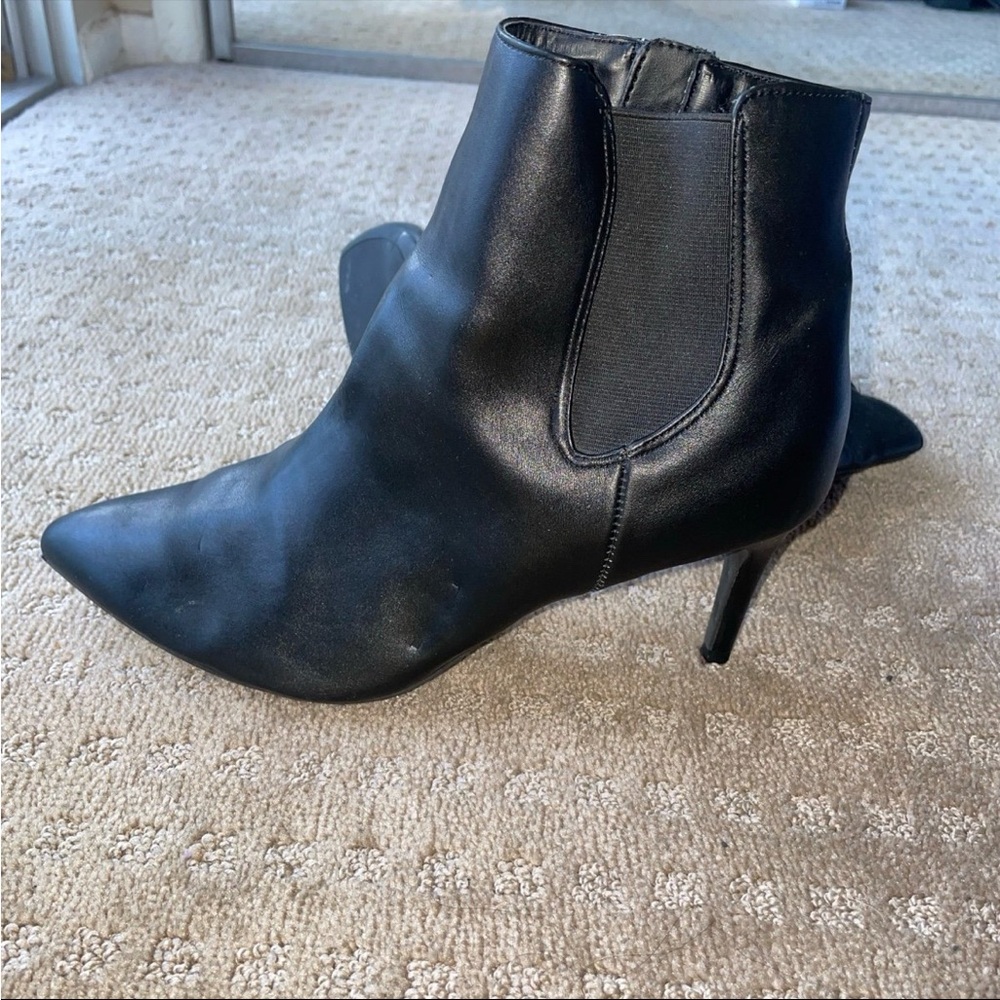 Express Pointed Toe Heeled Boots - image 5